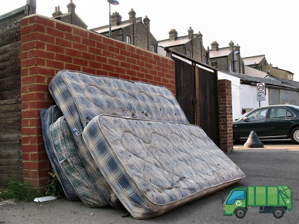 Old mattresses